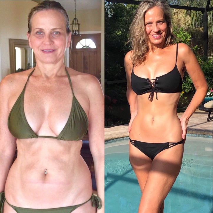 Lisa Alex Gray carnivore diet before and after age 54